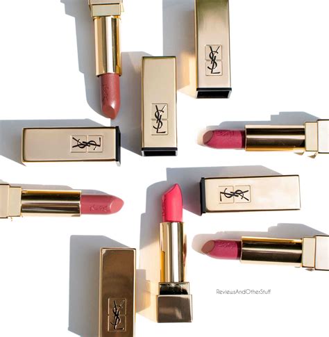 ysl rouge pur couture satin radiance lipstick review|YSL rose celebration lipstick.